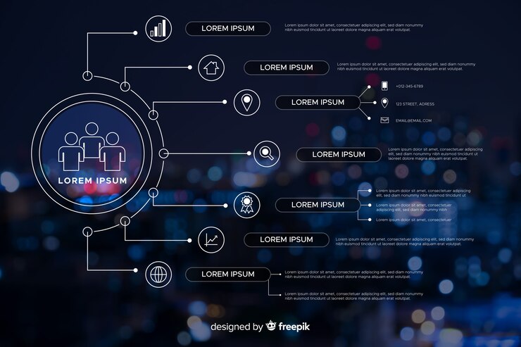 Business Infographic Template With Photo 23 2148233157