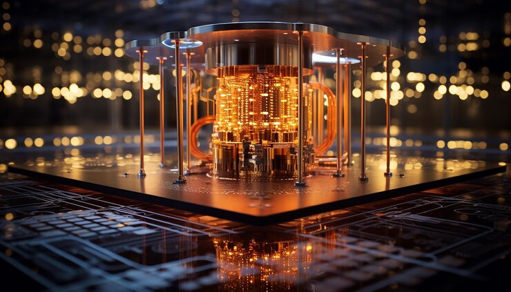 Quantum Computer Futuristic Digital Computer Design 950002 58791